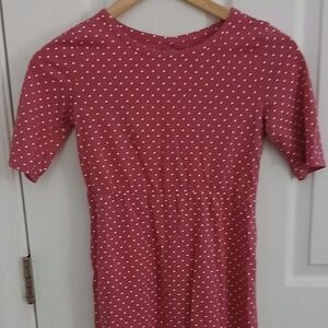 Old Navy Fit & Flare 1/2 Sleeve Jersey Dress For Girls Size L (10-12)